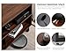 FITUEYES TV Stand with Mount for 32-70 inch TVs, Swivel Floor Entertainment Center with Wood Console Holds Up to 110 Pounds For Living Room, Bedroom (Walnut Television Stands)