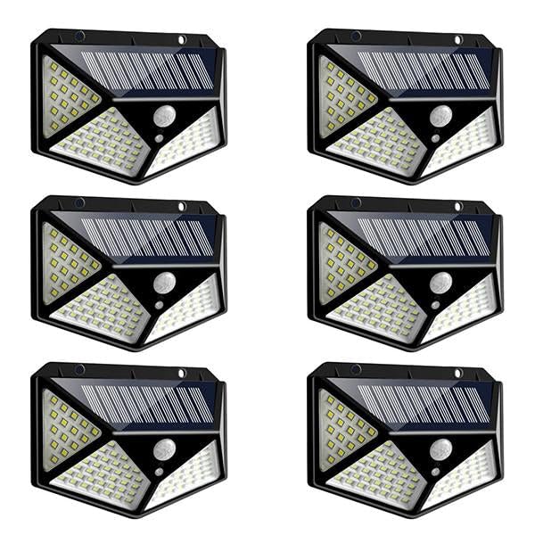Image of Outdoor Solar Lamp 100 LED Solar Light PIR Motion Sensor Wall Light Waterproof Solar Powered Sunlight