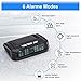 3T6B Tire Pressure Monitoring System, Wireless Solar RVs TPMS with 6 External Sensors Real-time Monitoring Pressure & Temperature (0-116PSI) for Car Truck Trailer RV & Tow Motorhome