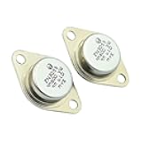 1/5/10PCS New 2N3055 Straight Plug 2N3055 Gold Seal Optimized Power Transistor 15A 100V 115W NPN Triode Two Feet 2N 3055 New 2026 Electronic & Accessories