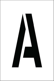 NMC National Marker Corp. PMC4-A Stencil, Letter A, 4 Inch