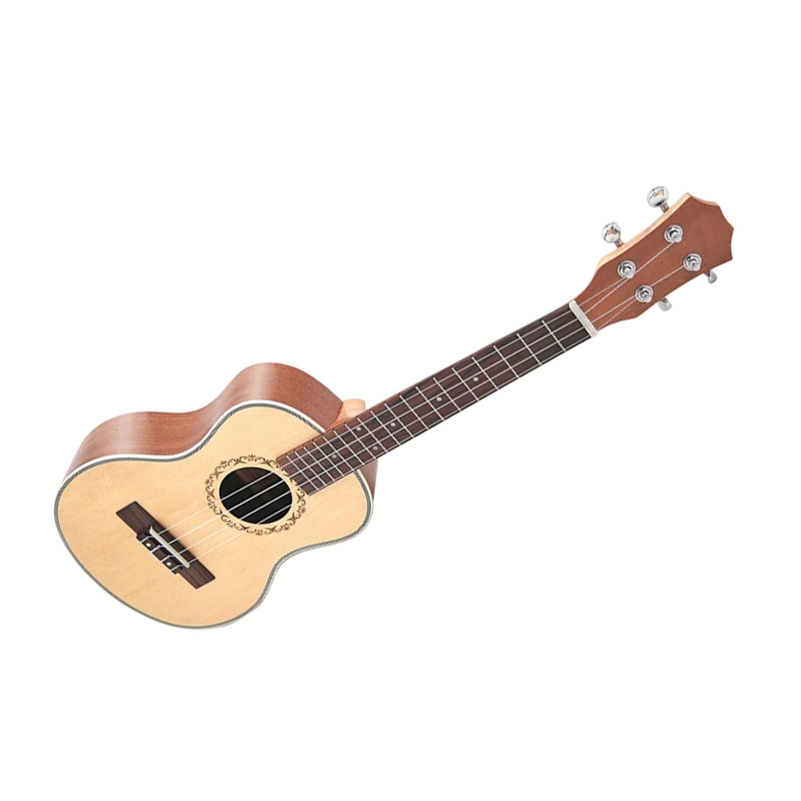 26 Calowy Mały Instrument Ukulele Z Czterema Strunami Wykonany Ze Świerku Ukulele Dla Dorosłych
