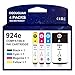 Produktbild OGOUGUAN Kompatible Tintenpatrone 924e (XL), kompatibel mit H-P OfficeJet Pro 8120,8123,OfficeJet Pro 8122e 8124e 8125e 8132e 8134e 8135e 8138e 8139e All-in-One Printer (4 mit Chips)