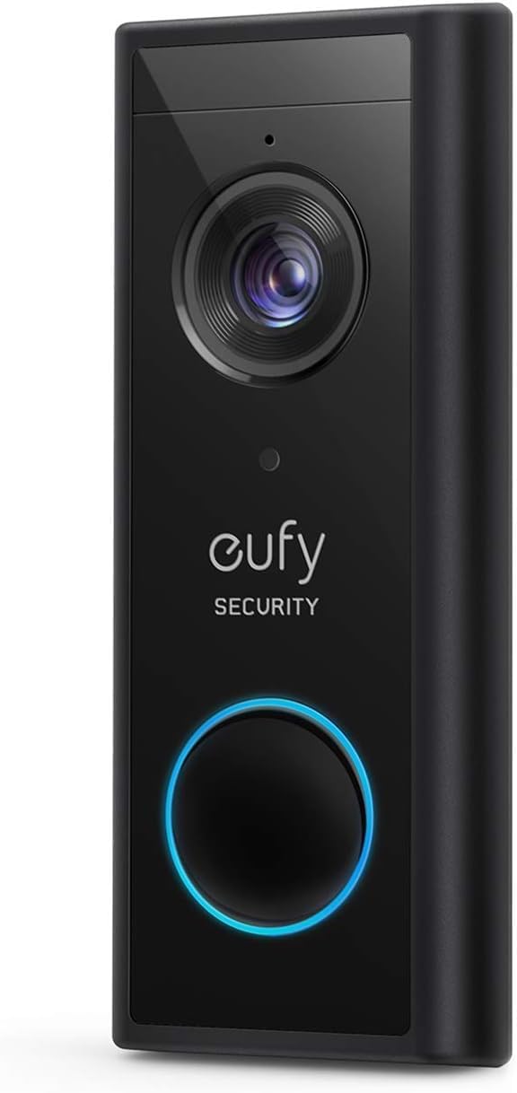 Wireless Add-on S220 Video Doorbell with 2K Resolution, 2-Way Audio, Simple Self-Installation, HomeBase 2 Required