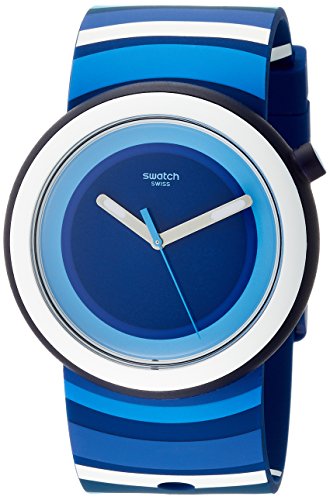 Preisvergleich Produktbild Swatch Damen Analog Quarz Uhr mit Silikon Armband PNN104
