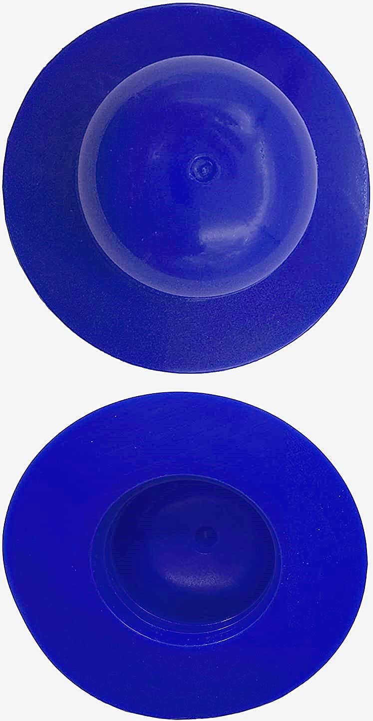 AMERI Swimming Pool Drain Plug Pool Wall Plug Replacement Fitting for Intex Pools (blue 2 Pack)