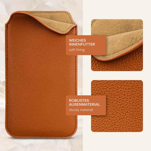 Étui Google Pixel 9 Pro Fold ONEFLOW Liberty pochette marron pour ranger et sortir - 6