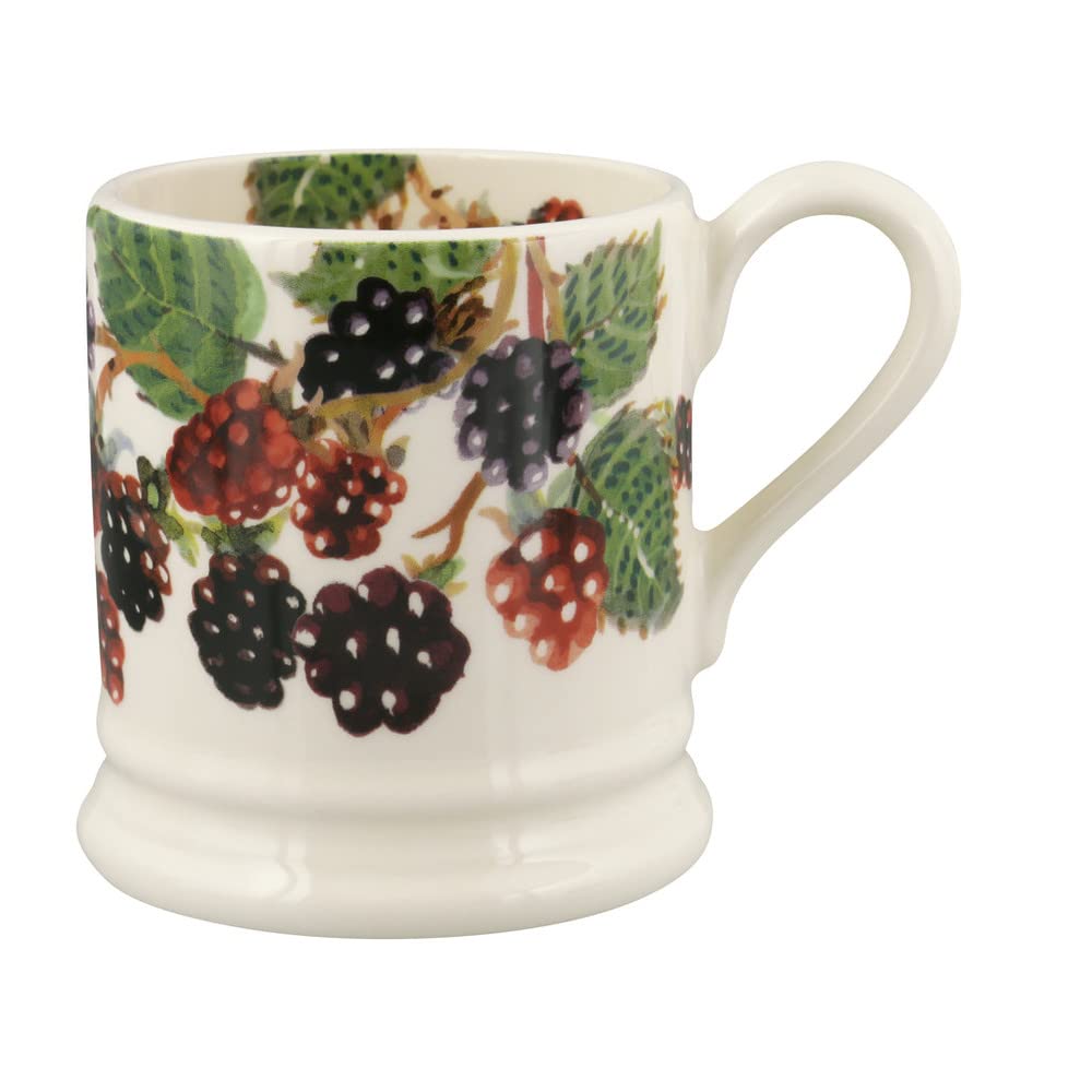 Emma Bridgewater Handmade Fruits BlackBerry Half-Pint Coffee and Tea Mug
