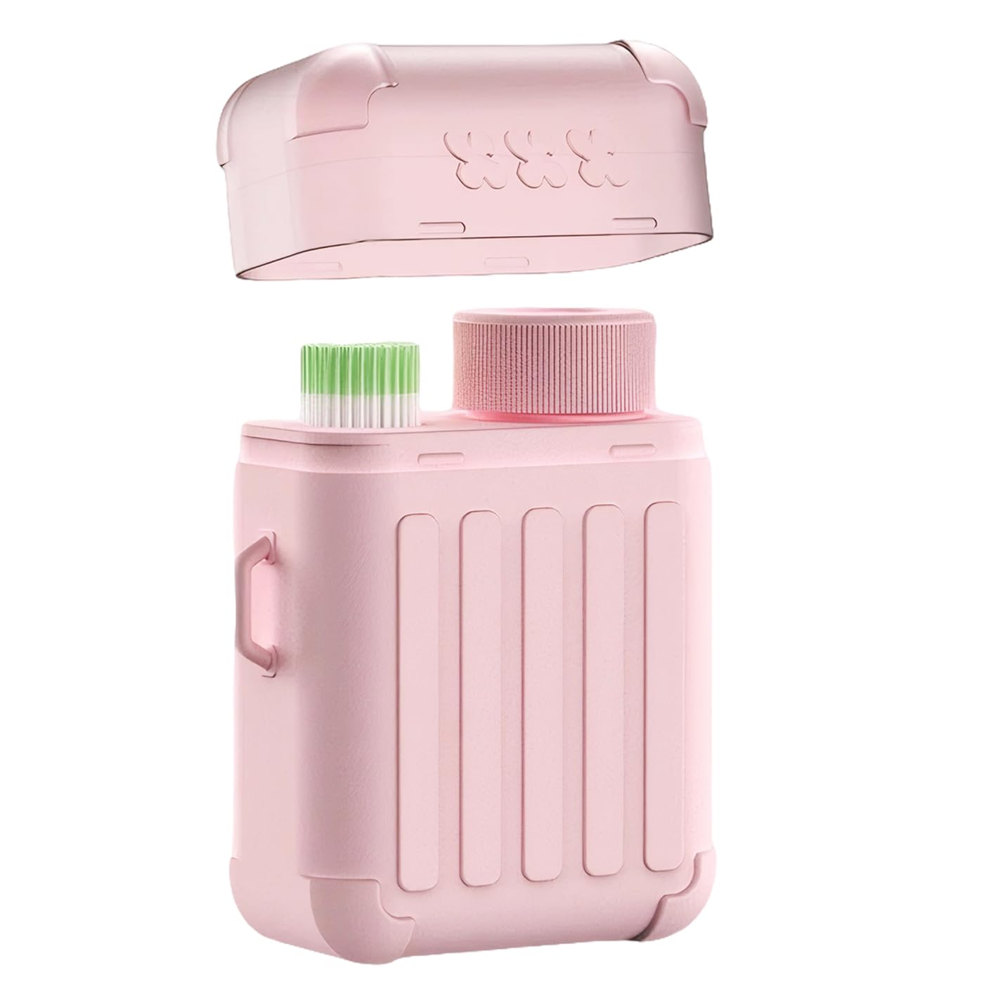 Piercing Cleaner, Ear Hole Cleaner, Piercing Cleaning Kit with 240pcs Disposable Ear Piercing Cleaning Floss & 15ml Cleaning Solution for Women Men