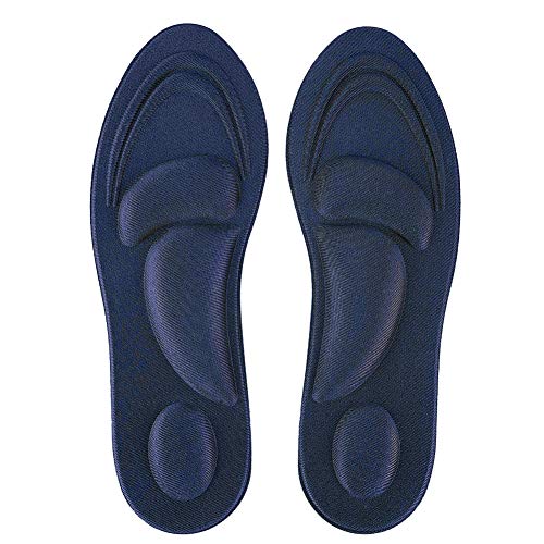 YOPOTIKA Semelle intérieure de sport en plein air avec mémoire de forme - Absorbe la transpiration et déodorant - Chaussures orthopédiques (ciel bleu femelle) Cover