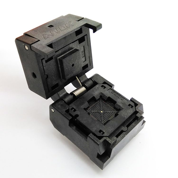 Wiring Connecting Terminals - IC549-0604-009-G Burn in Socket QFN60 MLF60 IC Test Socket Pitch 0.4mm Clamshell Chip Size 8 * 8 Flash Adapter Programming Socket