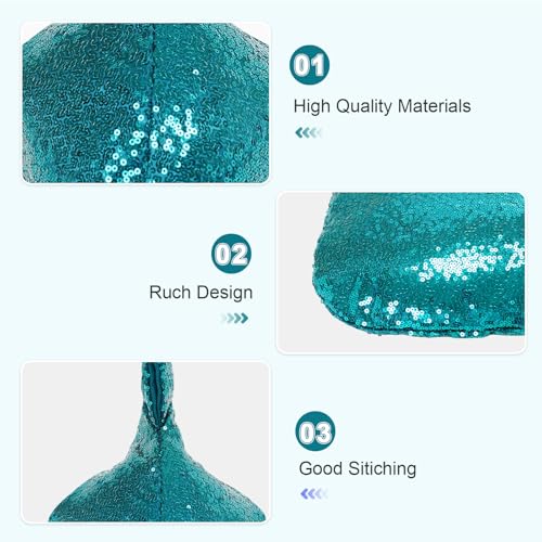 Image of Eternal Beauty Sequin Wristlet Bag, Reinforced Sparkly Evening Clutch for Wedding Guest, Cruise & Prom Mini Purse