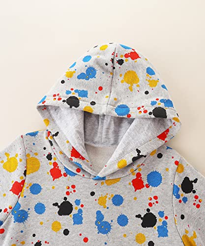 Toddler Kids Cotton Fleece Sweatshirt Hoodie 2-7T3