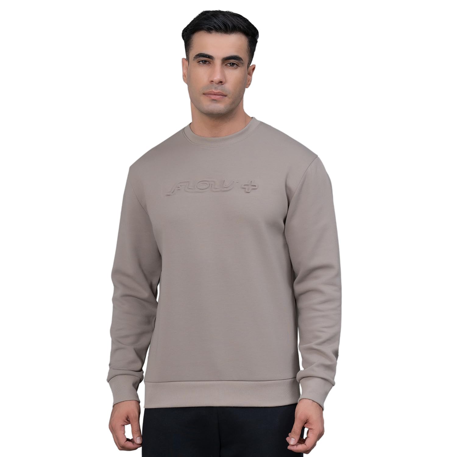 red tape Embossed Athleisure Sweatshirt for Men | Comfortable and Stylish | Warm and Cozy - RWS0446M-XXL-picture-30