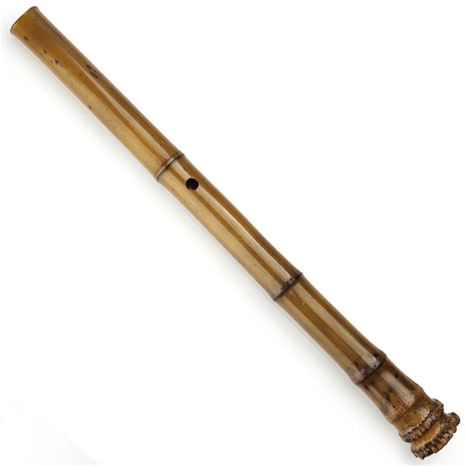 Flûte De Bambou Flûte De Bambou Professionnelle Clé D Shakuhachi Instruments À 5 Trous En Bambou Avec Racine Instrument À Vent