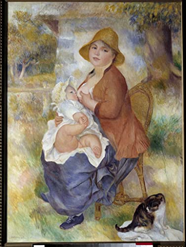 Toile Renoir La maternité solution élégante pour habiller un grand mur