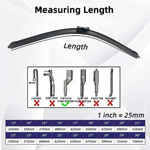 Tergicristallo for auto compatibile con Lancia