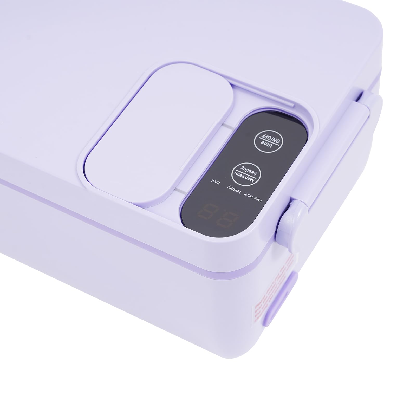 Fiambrera eléctrica con batería, 40 W, caja de almuerzo eléctrica portátil con bolsa aislada, 1 L, fiambrera térmica para alimentos, fiambreras de acero inoxidable con función aislante, para