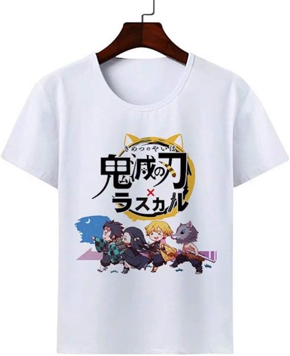 Amazon きめつのやいば 子供服 Tシャツ キッズ服 鬼滅の刃グッズ 通学 祭り 鬼滅の刃 Tシャツ 鬼滅の刃 グッズ 炭治郎 禰豆子 善逸 伊之助 胡蝶忍 鬼殺隊隊服 Tシャツ カットソー 通販