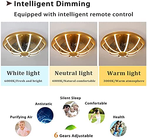 Ventilateur de plafond avec télécommande pour supprimer l'air chaud - 3