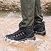 SHULOOK Men's Waterproof Hiking Boots Non-Slip Lightweight Mid Top Ankle Boot Breathable Hiker Trekking Shoes