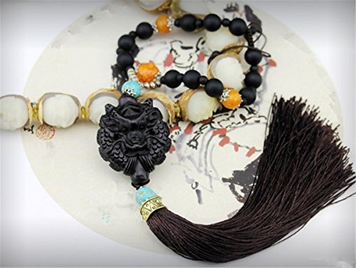 Fochutech Dragon Car Pendant Decor Lucky Safety Hanging Ornament Gift Rear View Mirror Accessories Auto Interior Dangle Carving #TOP3