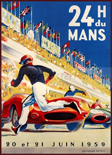 Amazon.co.jp: ルマン24時間レース1959スポーツカーレースレトロ