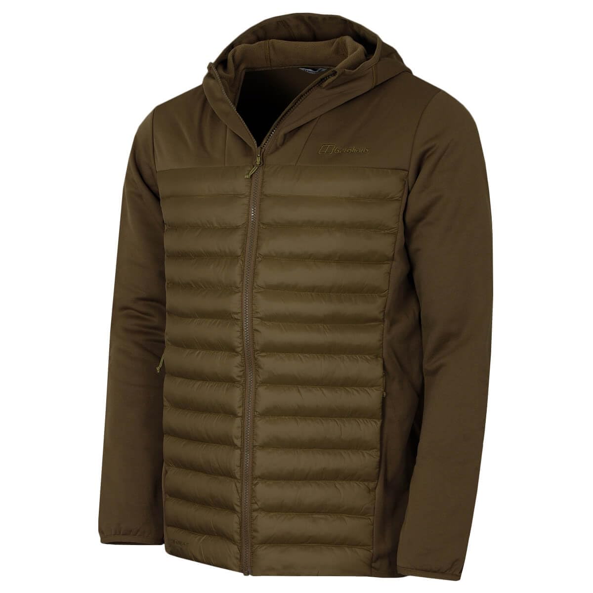 Berghaus Men's Vaskye Synthetic Insulated Jacket | Extra Warm | Durable Coat | Lightweight Design | Puffer Jacket Insulated Jacket, Bark, L