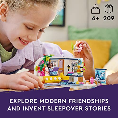 LEGO 41740 Friends Aliya's Room, Mini Sleepover Party Bedroom Playset, Collectible Toy for Kids Girls and Boys - Image 2