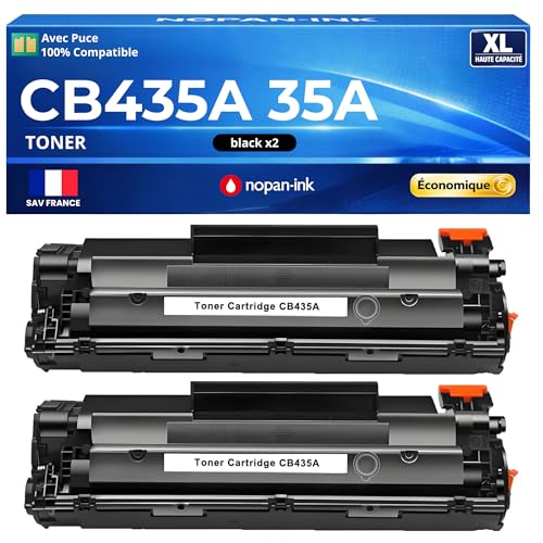 Toner CB435A 35A noir haute capacité pour imprimante HP LaserJet M1132