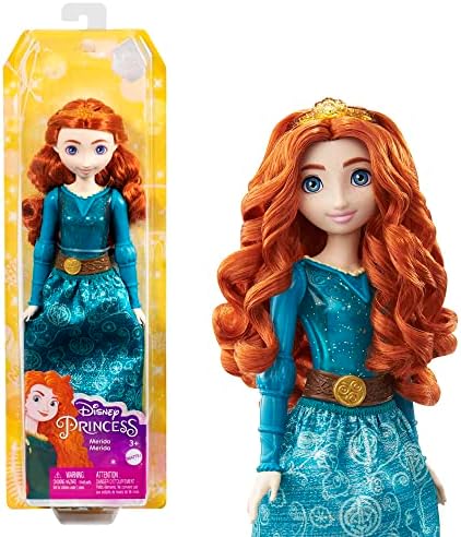 Disney Princess Dolls, New for 2023, Snow White Posable Fashion Doll with Sparkling Clothing and Accessories, Disney Movie Toys, HLW08