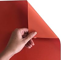 Vista 2 de Siser StripFlock Pro HTV Rollo de 12 x 1 yarda (naranja) – Vinilo texturizado de transferencia de calor – para uso con cortadores Siser, Cricut