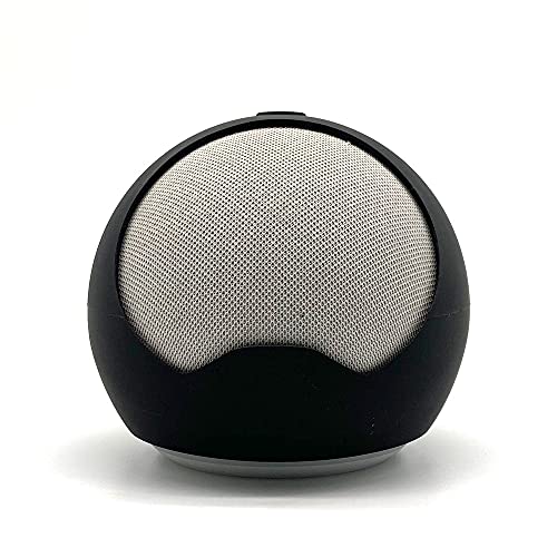 Accessoire Echo Dot 5 silicone étui de protection bureau noir pour enceinte intelligente Amazon