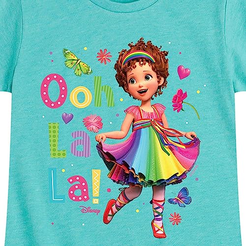 Disney - Fancy Nancy - Rainbow Dress - Toddler and Youth Girls Short Sleeve Graphic T-Shirt3