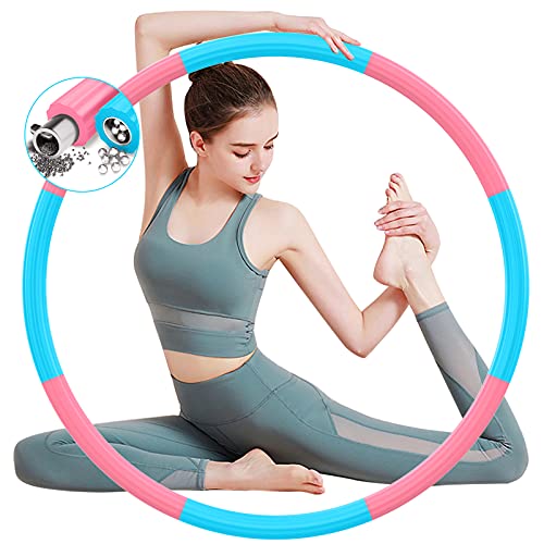 BLAIKOYI Hula Hoop Reifen, Hula Hoop Reifen Erwachsene für Fitness, 1,8...