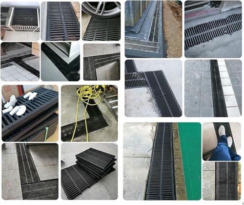 Cubiertas de plástico para alcantarillado en patios residenciales y jardines exteriores 3