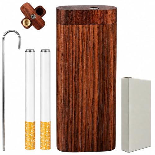 𝐎𝐧𝐞 𝐇𝐢𝐭𝐭𝐞𝐫 𝐏𝐢𝐩𝐞 Wooden Storage Box with One Cleaning Tool...