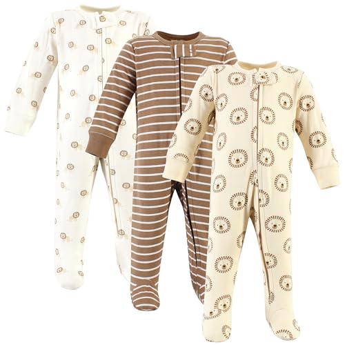 Image of Hudson Baby Baby Cotton Union Suit, 3 Pack