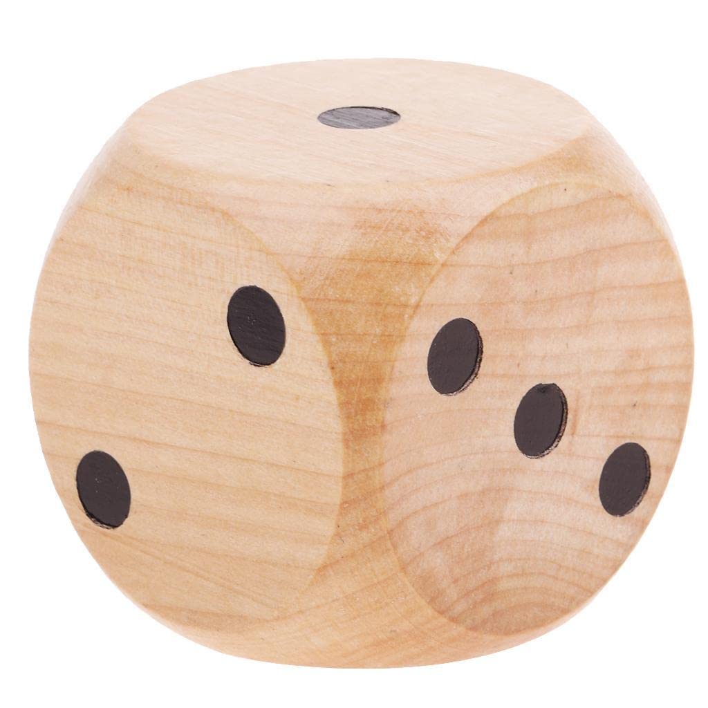 Jeu de dés de Jeu, 4 Jeux D6 à Six Faces 5 cm for Le Camping et de Nombreux Jeux