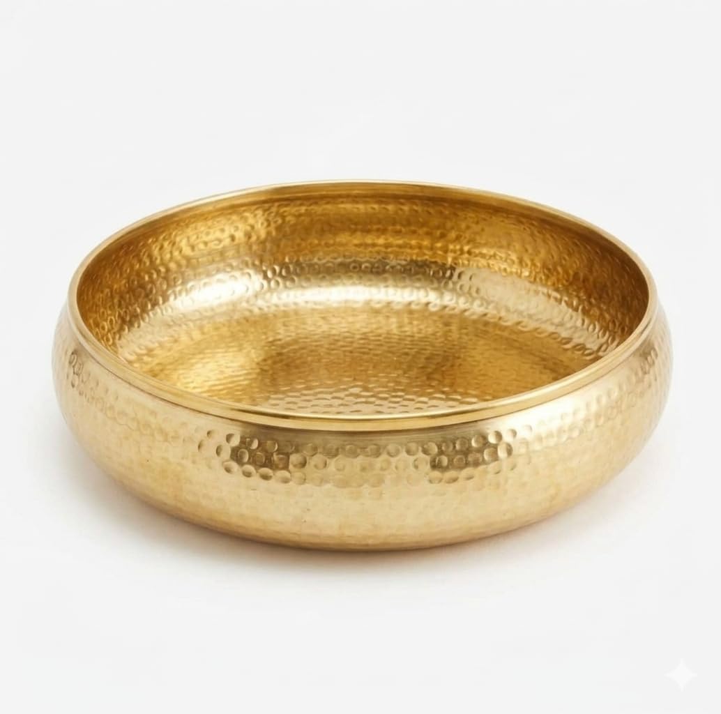 Decorative Metal Potpourri Bowl for Home Décor, Aroma Diffuser Bowl, Elegant Table Centerpiece for Living Room, Bedroom & Office, Ideal Gift for Housewarming, Diwali & Festive Decoration-image-28