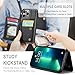 Vinich for iPhone 13 Pro Wallet Case with Card Holder, RFID Blocking Credit Slots Kickstand Shockproof Phone Cover Fit for iPhone 13 Pro 6.1