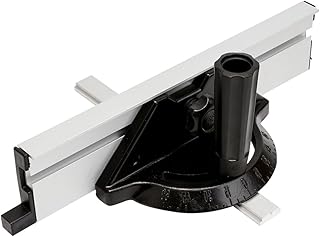 Adjustable Miter Gauge for Table Saw with Push Block – Precision Woodworking Angle Ruler Fence