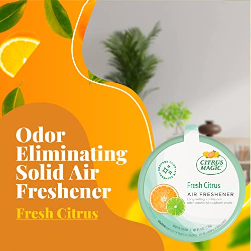 Citrus Magic 2-Pack Solid Air Freshener, 8-Ounce, Citrus by Citrus Magic - Image 2