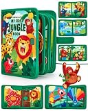 hahaland Busy Board Montessori 1 Anno, Libro Interattivo Sensoriale