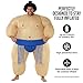 Morph Sumo Wrestler Inflatable Costume, Inflatable Sumo Costume, Blow Up Halloween Costumes For Men, Halloween Costumes Men, Blue
