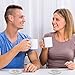 Coasters for Drinks | Absorbent Drink Coaster (6-Piece Set with Holder) | Housewarming Hostess Gifts, Man Cave House Warming Presents Decor, Wedding Registry, Living Room Decorations, Gift Ideas