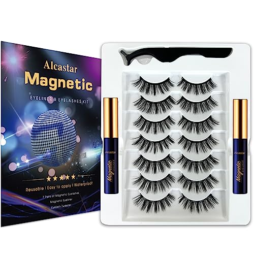 Alcastar Magnetic Eyelashes Kit
