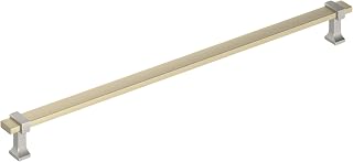 Amerock 18" Overton Golden Champagne/Satin Nickel Appliance Pull