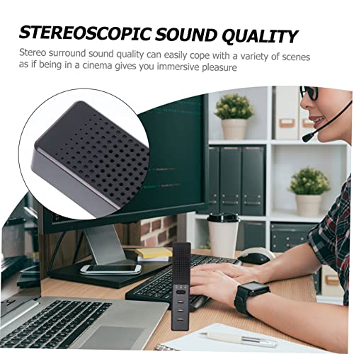 Altavoz USB para PC con microfóno integrado que ofrece audio claro sin instalar drivers 3