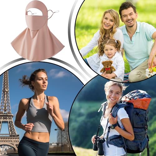 Máscara ajustable con protección UV lavable para aventuras 4